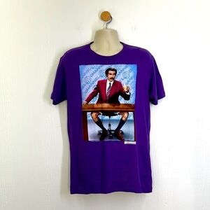 Paramount - Ron Burgundy No Pants Anchorman Graphic Short Sleeve T Shirt Large